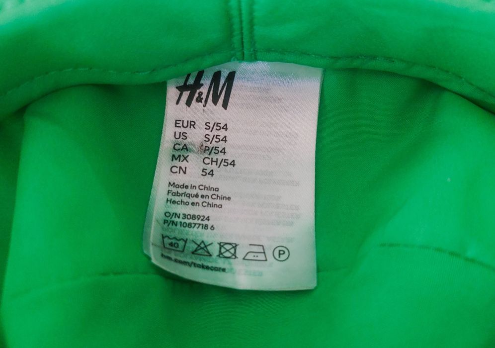 Вельветовая панама H&M женская (размер S 54)