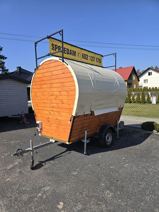 przyczepa gastronomiczna woz Drzymaly