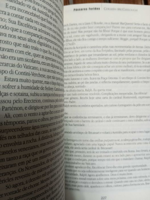 Pássaros feridos, de Colleen MacCullough