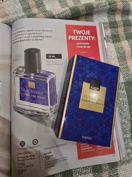 Woda perfumowana Far Away Avon
