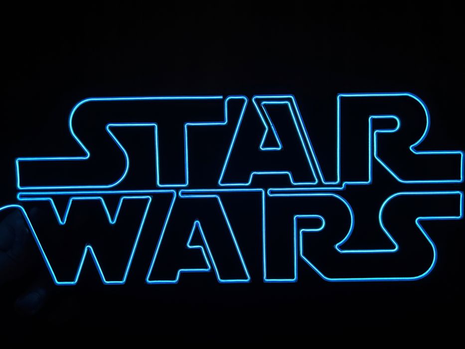 STAR WARS neon LED, Drut EL,
