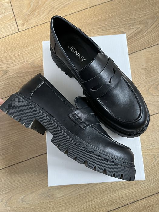 Loafersy Jenny czarne