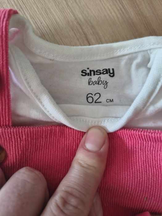 Piękny komplet, Sinsay, rozmiar 62.