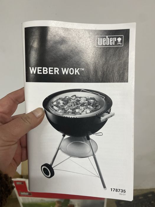 Wok Weber ndo grilli kulistych/okraglych 57 cm-model8412-nowy