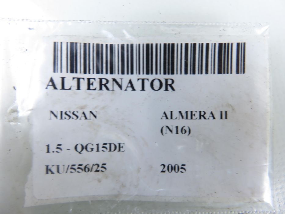 Alternator Nissan Almera II (n16) 1.5 - Qg15de - 23100bu010 - Lr180762