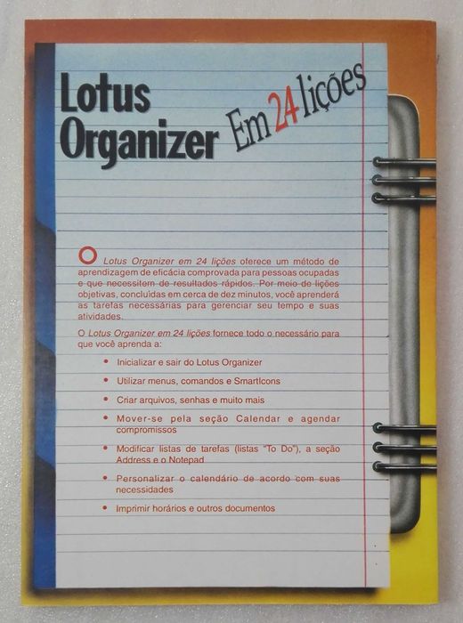 Lotus Organizer Book in 24 Lessons64750570746755122