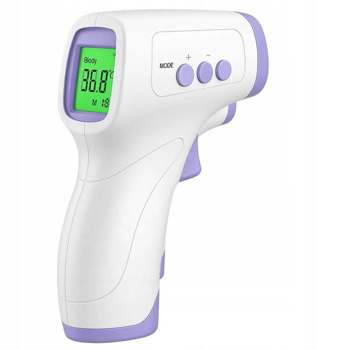 TERMOMETR BEZDOTYKOWY MEDYCZNY podczerwień LCD elektroniczny cyfrowy