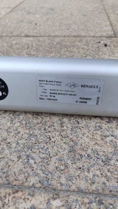 Barras tejadilho Megane IV
