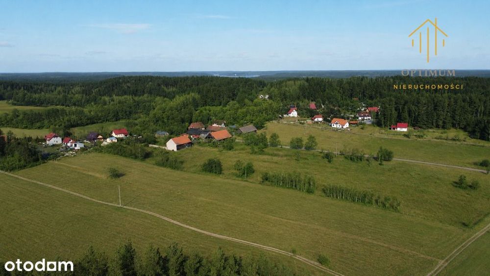 Duża działka budowlana w Świerkocinie, Olsztynek