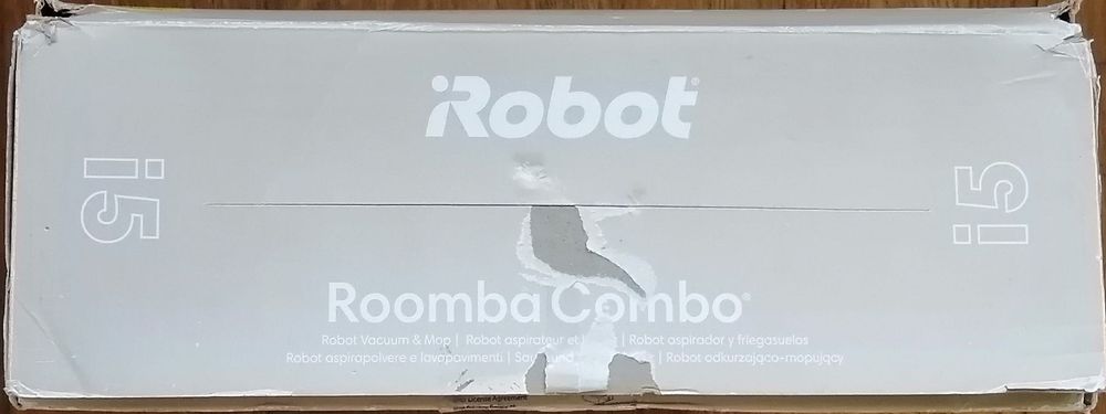 Aspirador robot iRobot Roomba Combo i5- novo, 3 anos de garantia