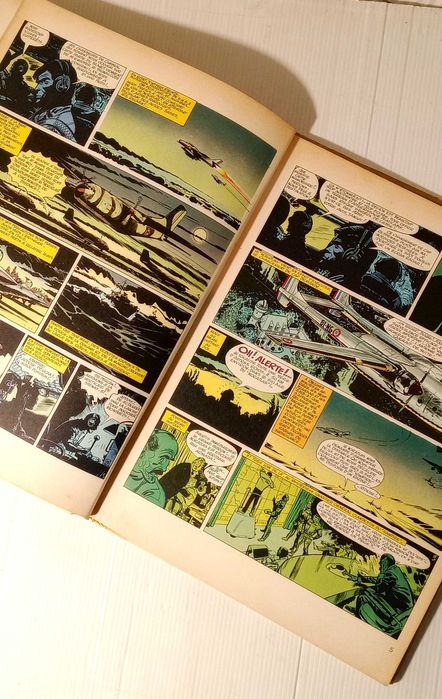 Livro BD La terreur vient du ciel - Tanguy & Laverdure
