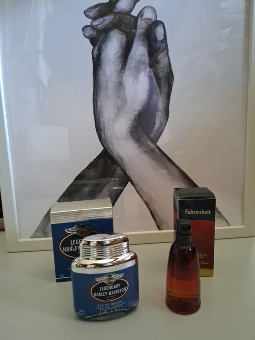 Perfumes Homem - Dior Fahrenheit e Legendary Harley-Davidson - NOVO