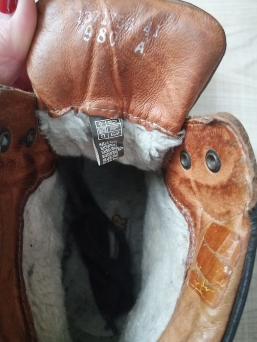 Ботинки шкіряні,чоловічі  коричневі р40-41