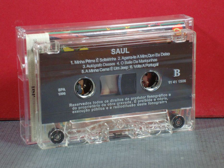 Saúl - The Codfish Wants Garlic / Cassette / VG Plus64551619967235123