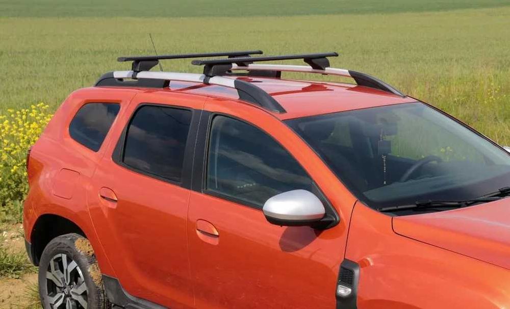 Турецкие пере-мычки на рейлинги Renault Duster с замками