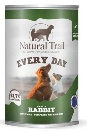 Natural Trail 4 pyszne smaki !!! karma mokra puszki - 3,2kg. pycha !!
