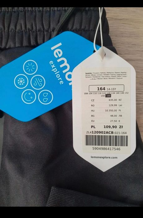 Dresy dla chłopaka nowe z metką Lemon