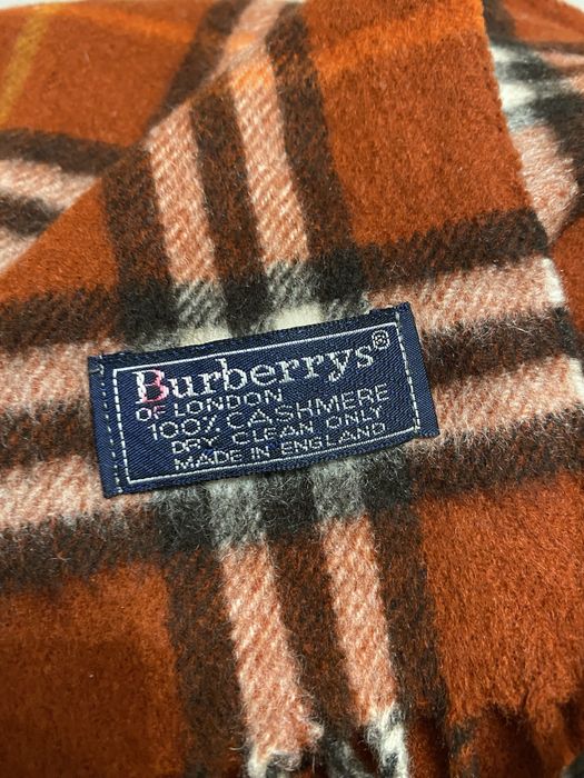 Burberrys Burberry Vintage кашеміровий шарф з класичною клітинкою