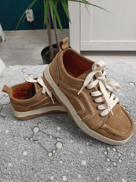 Oryginalne skórzane buty DXXZ r. 37 skóra naturalna jak nowe