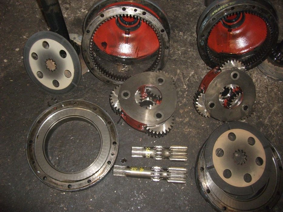 Same Explorer 70,75,80--zwolnica,półoś,hamulce,tarcza,docisk--części