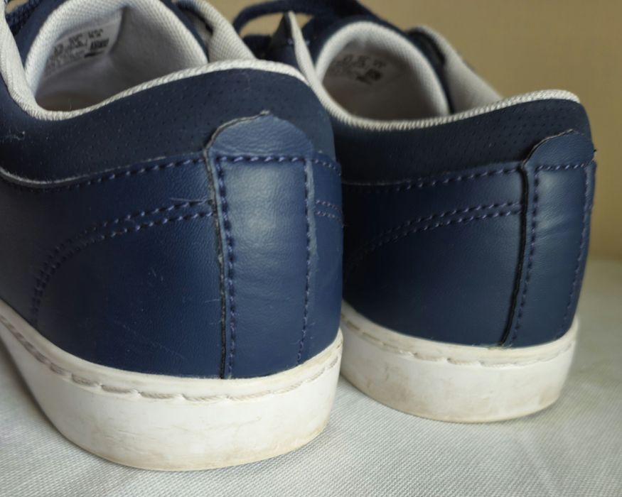 Sneakersy LACOSTE Straightset, granatowe r.39, w świetnym stanie