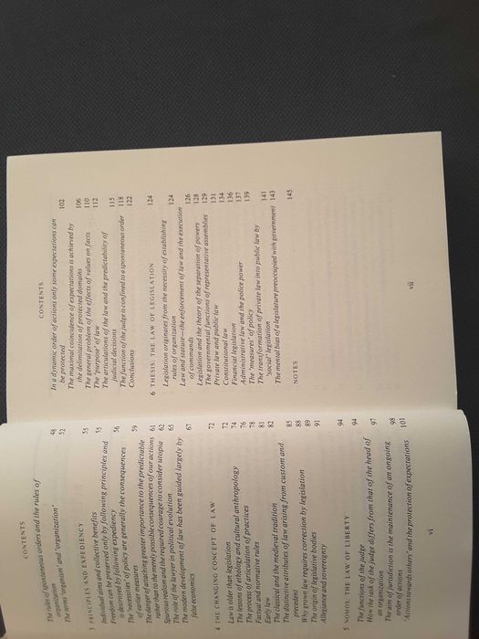Harari: 21 Lições para o Século XXI/ Hayek: Law, Legislation, Liberty