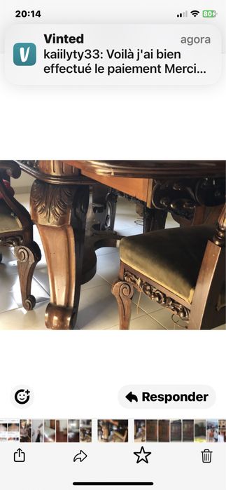 Mobília de sala de jantar