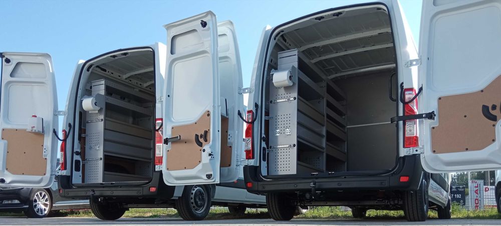 Zabudowa warsztatowa serwisowa Master Ducato Sprinter L3