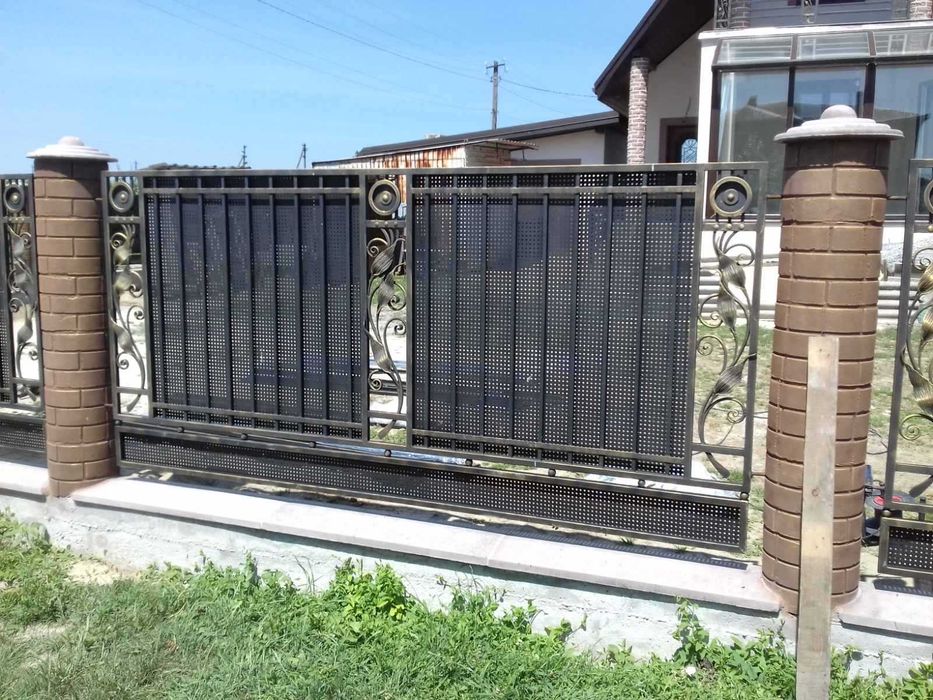 Виготовлення / Встановлення воріт для будинку, Ковані паркани, хвиртки