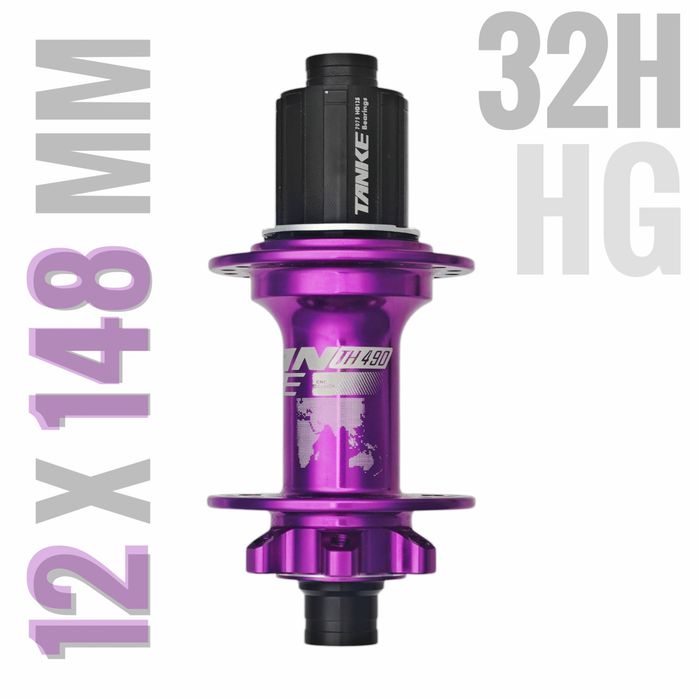 Głośna! TANKE 12x148 BOOST HG piasta tylna ratchet tył Shimano hg
