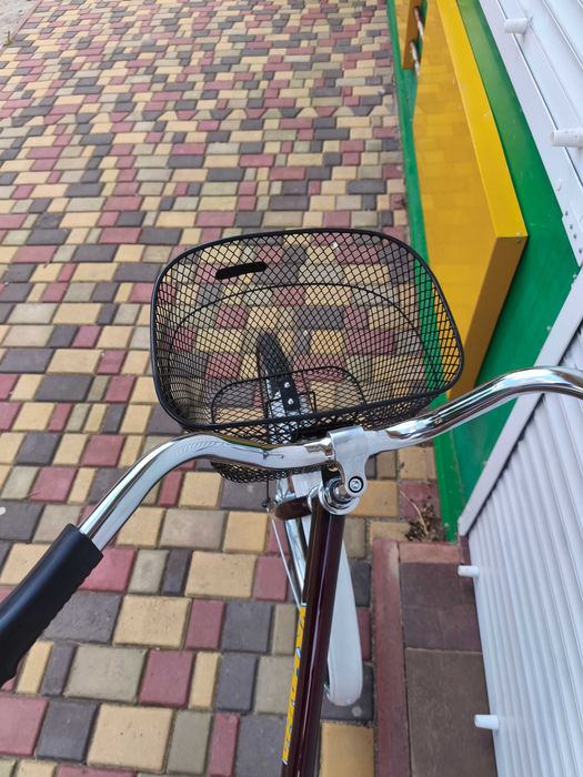 Велосипед міський Україна з корзиною