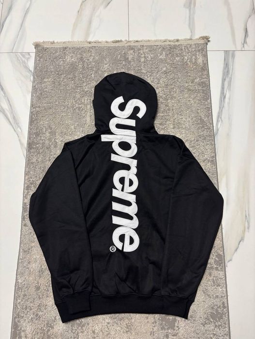[В НАЯВНОСТІ] ХУДІ Supreme Big Logo / Зіпка Суприм / Зіпка супрім з великим лого в заді