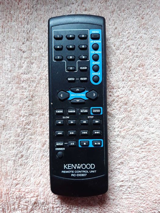пульт kenwood rc d0307  к dvd плееру kenwood dvf 3550-3360