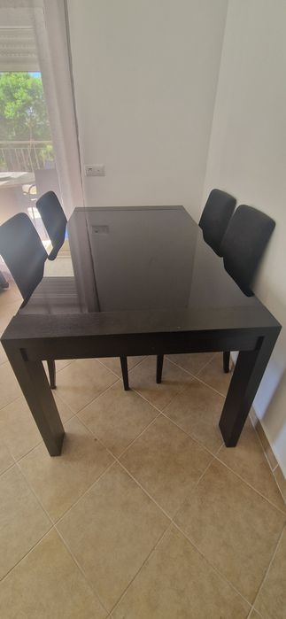 Mesa jantar + cadeiras