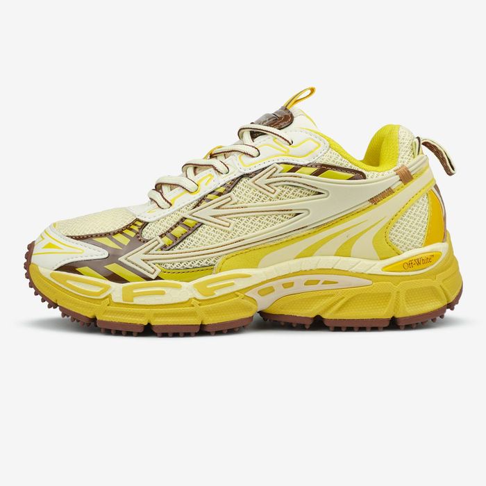 Кросівки Off-White BE Right Back Yellow premium | Кроссовки жіночі чоловічі