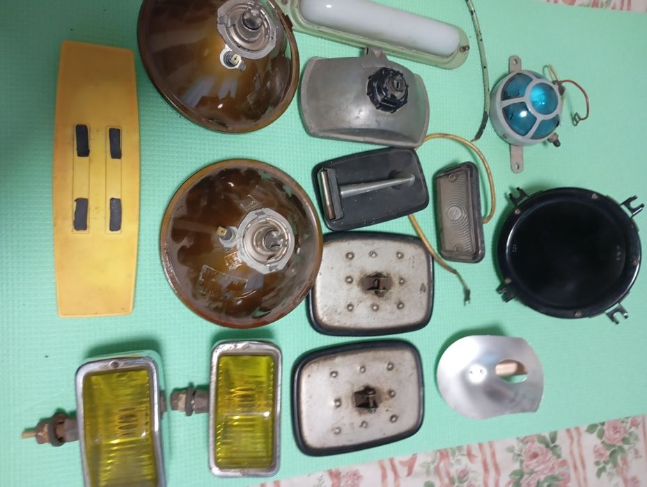 Фары, зеркала,противотуманные фары