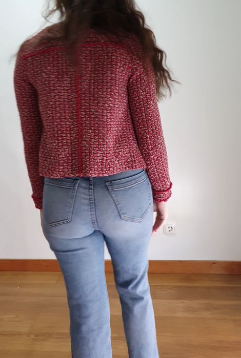 Casaco vermelho Zara kids