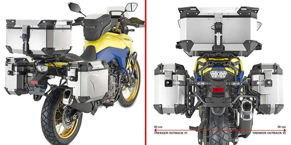 PLOS3125CAM GIVI stelaże boczne SUZUKI V-Strom 800DE (23) i 800SE (23)