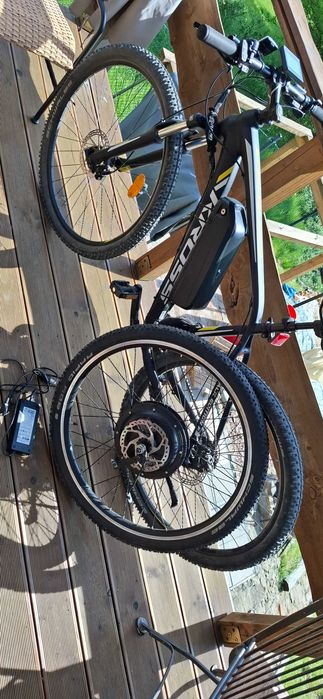 Rower Kross Black Edition 3 - EBike Rapid 1100W