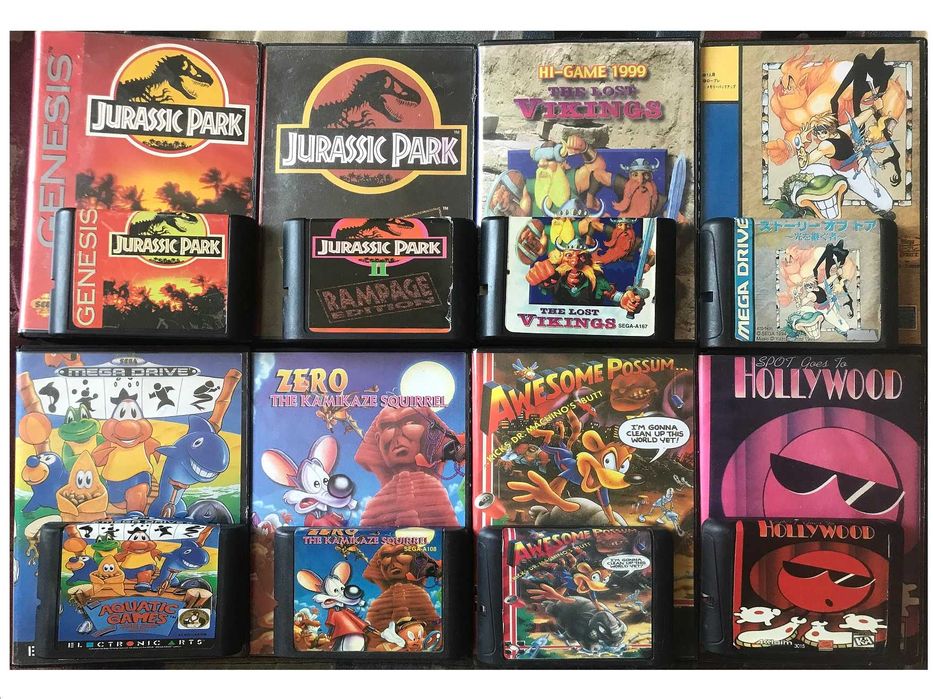 SEGA Bigbox Mortal games 16bit (великі бокси 90-і роки сега аксесуари)