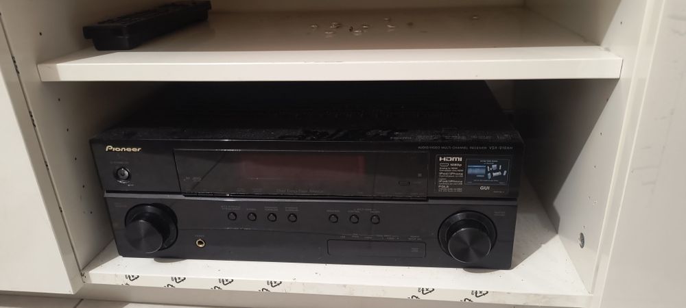 Pioneer VSX-919AH Amplificador AV 7.1 + Colunas Torre S-H520V-W (par)