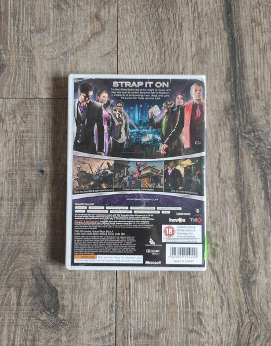 Gra Xbox 360 Saints Row The Third Stan BDB Wysyłka OLX GWARANCJA