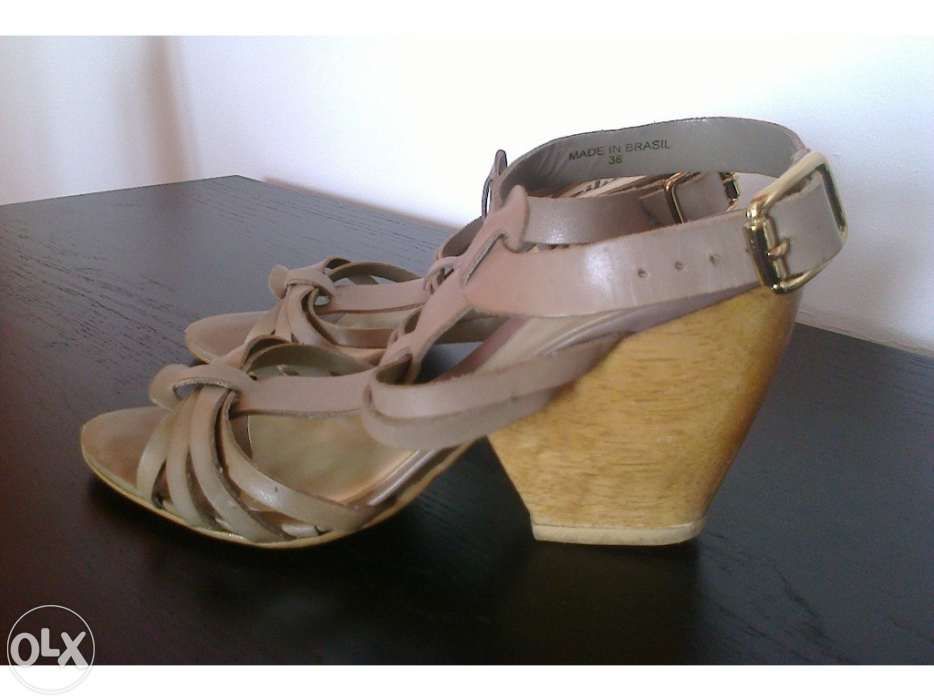 Sandálias Couro No 38 - ZILIAN