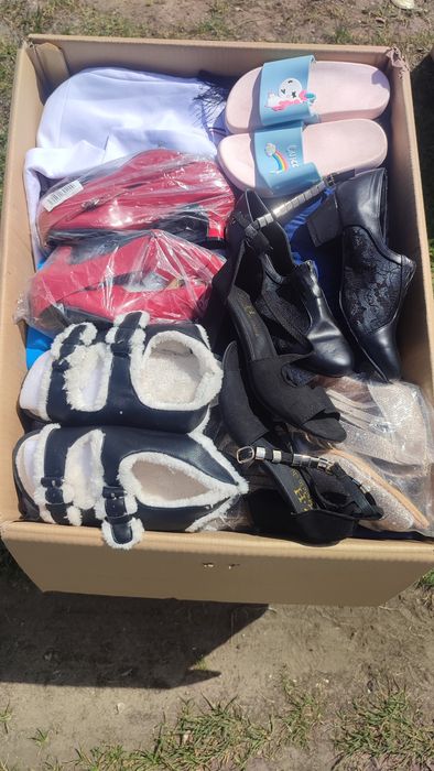 Mega Box ubrań i butów