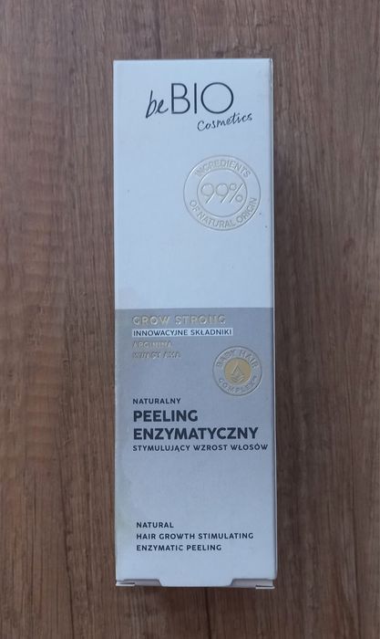 Bebio peeling enzymatyczny do skóry głowy na wzrost włosów