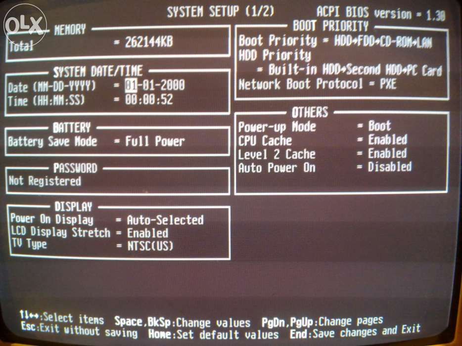 Portátil/ laptop toshiba Satelitte 2450.101