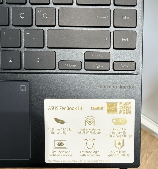 ASUS Zenbook 14 (UX425EA) i7 1TB 16GB RAM como novo, sem marcas de uso