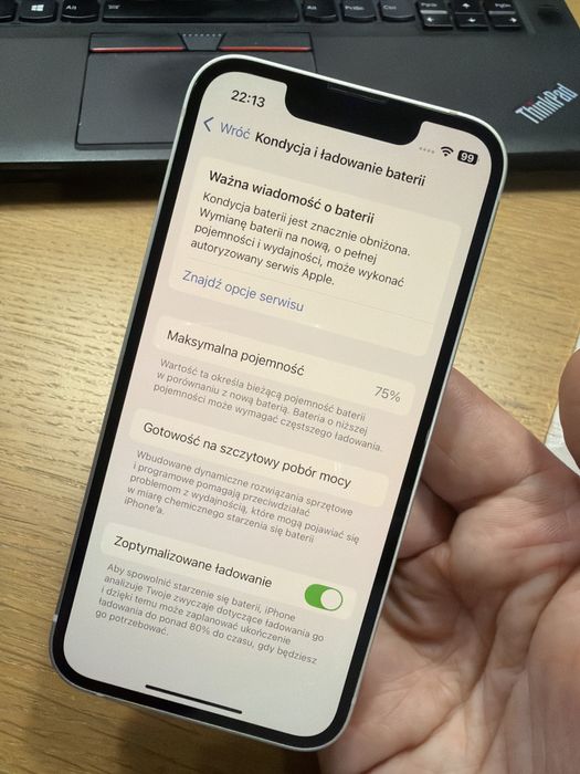 iPhone 13 mini 256GB w perfekcyjnym stanie