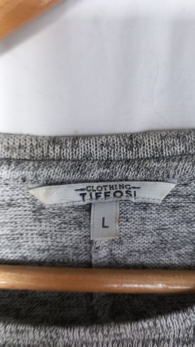 Camisola malha cinzenta Tiffosi