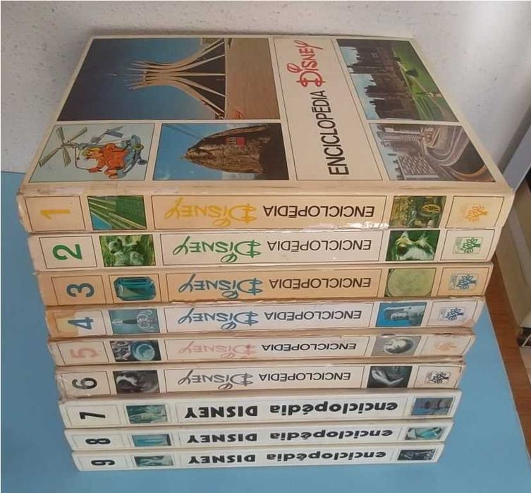Enciclopédia Disney (1972) : coleção completa encadernada